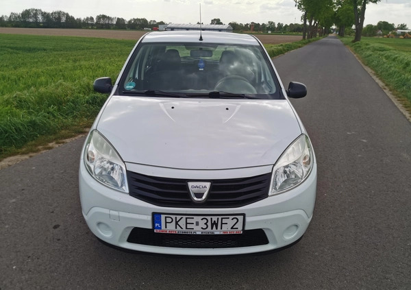 Dacia Sandero cena 10700 przebieg: 174582, rok produkcji 2009 z Brześć Kujawski małe 106